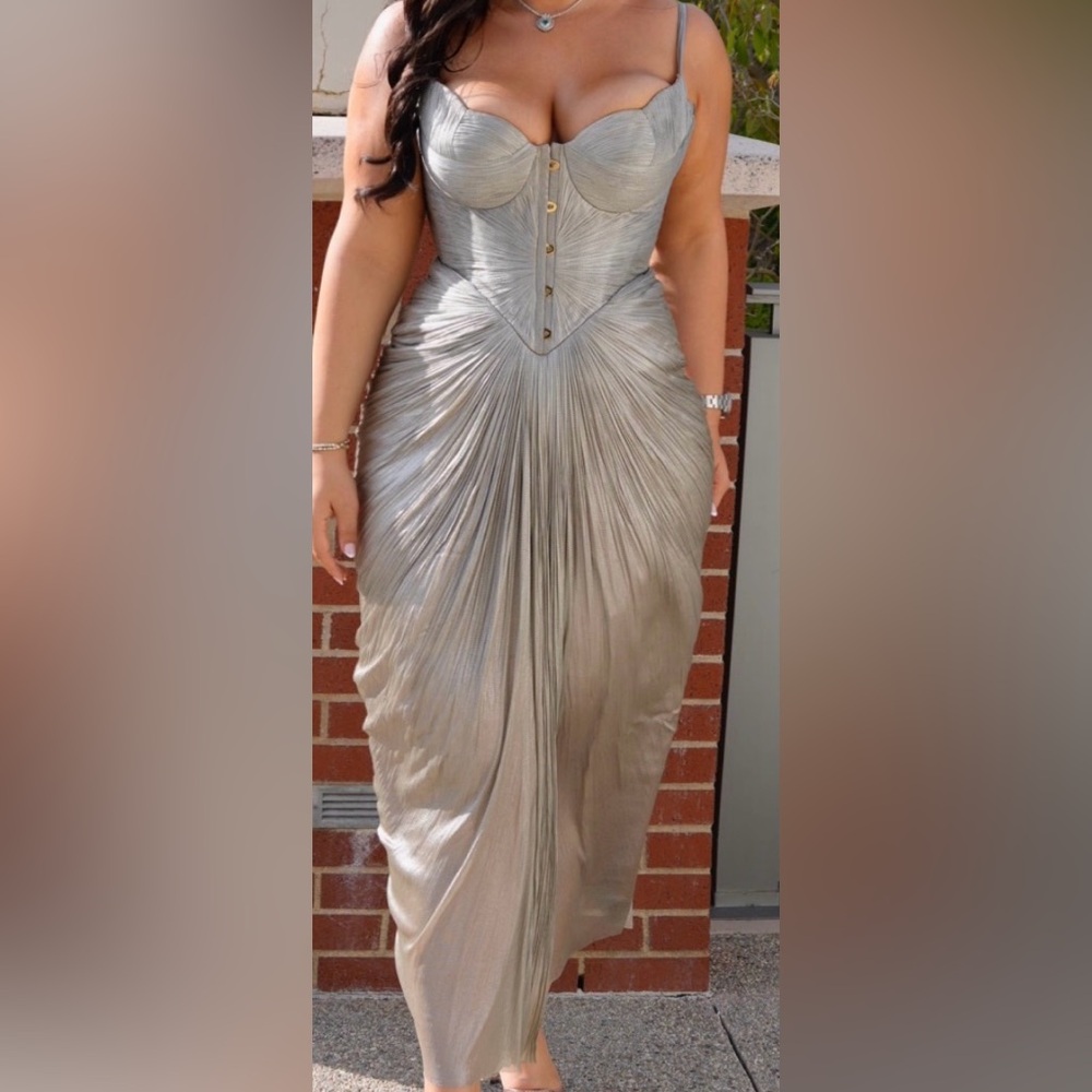 Maria Lucia Hohan Noemie Corset Slip Gown - Picture 7 of 7